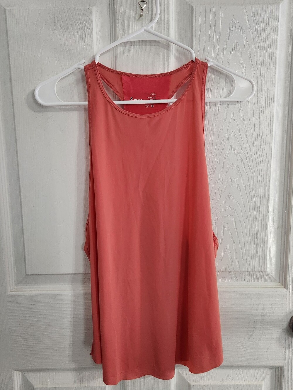 Zyia Active womens coral racerback tank medium running jogging athleisure gym